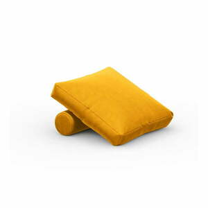 Sárga bársony párna moduláris kanapéhoz Rome Velvet - Cosmopolitan Design kép