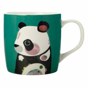 Pete Cromer Panda türkiz porcelán bögre, 375 ml - Maxwell & Williams kép