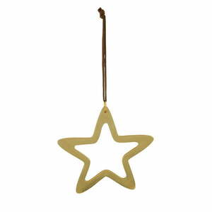 Star aranyszínű karácsonyi függő dekoráció - Ego Dekor kép