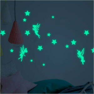 Fairies and Stars világító, gyerek falmatrica - Ambiance kép