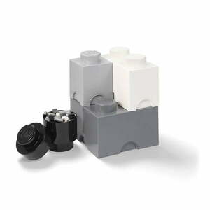 4 db műanyag tárolódoboz, 25 x 25 x 33 cm - LEGO® kép
