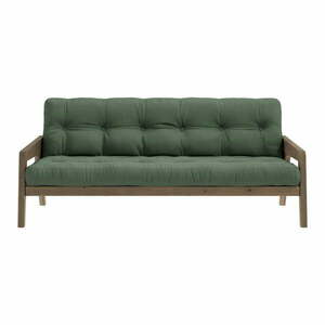 Zöld kinyitható kanapé 204 cm Grab - Karup Design kép