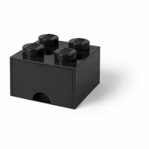 Fekete fiókos tárolódoboz - LEGO® kép