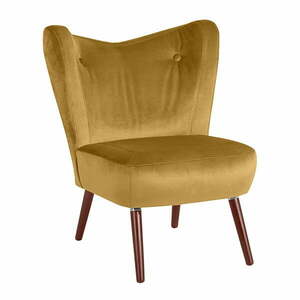 Sari Velvet sárga fotel - Max Winzer kép