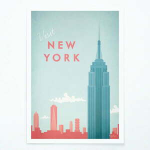 Poszter New York, 30x40 cm - Travelposter kép