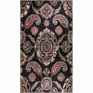 Fekete mosható szőnyeg 180x120 cm - Vitaus kép