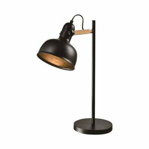 Fekete fém asztali lámpa (magasság 56 cm) Reno – Candellux Lighting kép