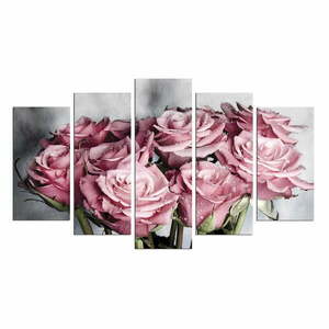 Bouquet többrészes kép, 110 x 60 cm kép