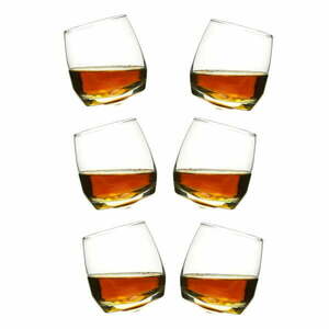 6 db-os hintázó whiskys pohár szett, 200 ml - Sagaform kép