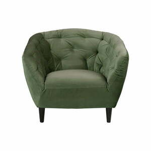 Ria zöld bársony fotel - Actona kép