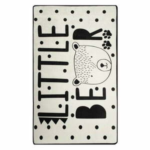 Bear fekete-fehér csúszásgátlós gyerekszőnyeg, 100 x 160 cm Conceptum Hypnose kép