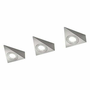Ezüstszínű fém LED fali lámpa (hosszúság 11 cm) Ecco – Trio kép