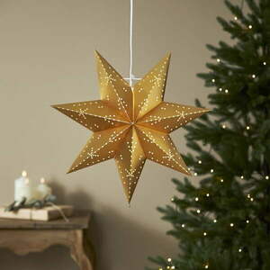 Karácsonyi aranyszínű fénydekoráció ø 45 cm Classic - Star Trading kép