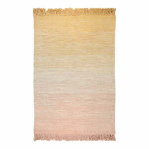 Narancssárga-rózsaszín mosható szőnyeg 100x150 cm Kirthy – Nattiot kép