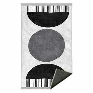 Fehér-fekete szőnyeg 80x150 cm – Mila Home kép