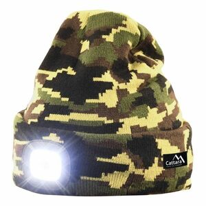 Cattara Army sapka LED lámpával, zöld kép