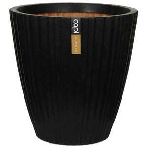 Capi Urban Tube fekete kúpos váza 55 x 52 cm kép