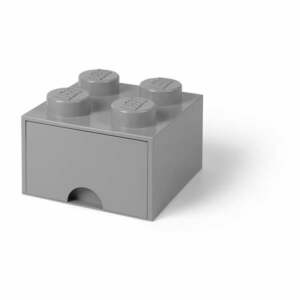 Szürke négyszögletes tárolódoboz - LEGO® kép