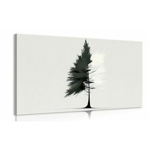 Kép minimalista fenyőfa kép