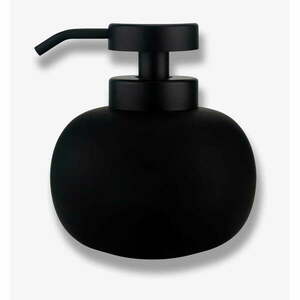 Fekete kerámia szappanadagoló 200 ml Lotus – Mette Ditmer Denmark kép