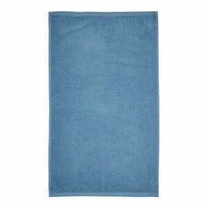 Kék gyorsan száradó pamut fürdőlepedő 120x70 cm Quick Dry - Catherine Lansfield kép