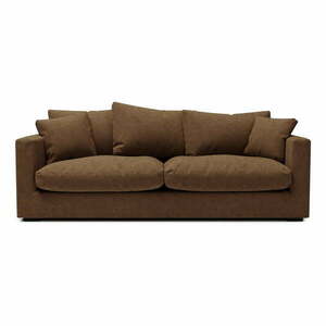 Barna kanapé 220 cm Comfy – Scandic kép