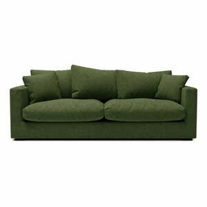 Sötétzöld kanapé 220 cm Comfy – Scandic kép