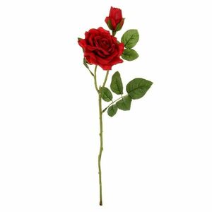 Rózsa művirág, piros, 46 cm kép