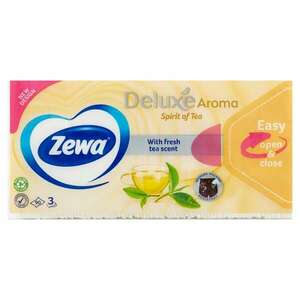 Zewa Deluxe 3 rétegű Papír zsebkendő - Spirit Of Tea 90db kép
