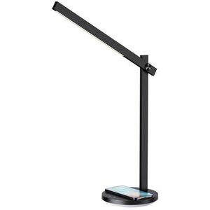 Immax BEAM LED asztali lámpa Qi vezeték nélküli töltéssel + éjjeli lámpa kép