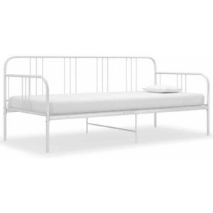 Shumee Rám postele/pohovky - bílý, kovový, 90 × 200 cm kép