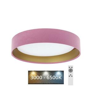 LED Dimmelhető mennyezeti lámpa SMART GALAXY LED/24W/230V rózsaszín/arany + távirányító kép