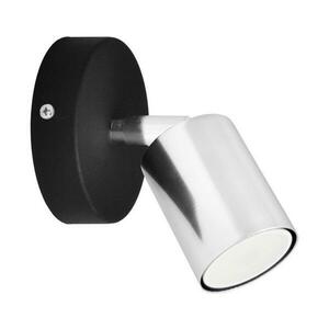 LED Fali spotlámpa TUNE 1xGU10/6, 5W/230V matt króm/fekete kép