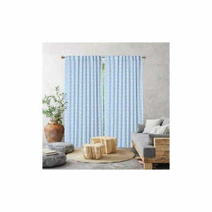 Kék függöny 260x140 cm - Cipcici kép