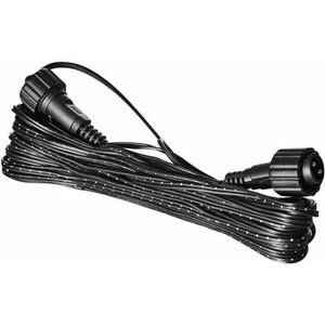 EMOS Hosszabbító kábel sorolható Standard fényfüzérekhez, fekete, 10 m, kültéri és beltéri kép