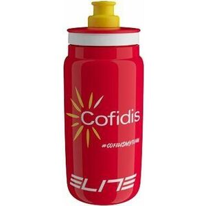 Elite kerékpáros vizes palack FLY COFIDIS 550 ml kép