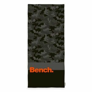Bench törölköző szürke fekete, 80 x 180 cm kép