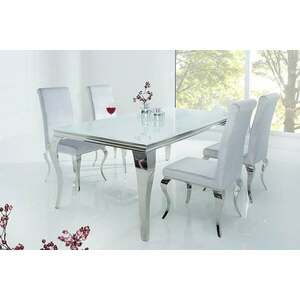 MODERN BAROCK fehér étkezőasztal 180cm kép