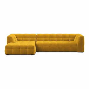 Vesta sárga bársony kanapé, bal oldali - Windsor & Co Sofas kép