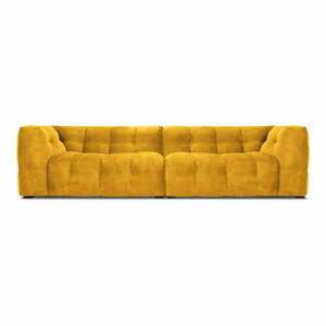 Vesta sárga bársony kanapé, 280 cm - Windsor & Co Sofas kép