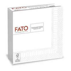 FATO Szalvéta, 1/4 hajtogatott, 33x33 cm, FATO "Smart Table", fehér kép