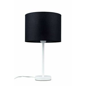 Tamara asztali lámpa E27-es foglalat, 1 izzós, 40W fehér-fekete kép