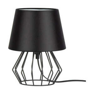Merano asztali lámpa E27-es foglalat, 1 izzós, 25W fekete kép