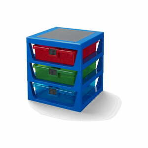 Storage kék rendszerező 3 fiókkal - LEGO® kép