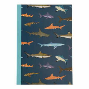 Jegyzetfüzet 60 oldal, A5 Sharks - Rex London kép