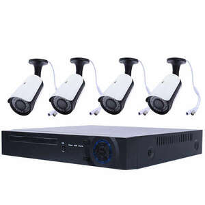AHD kamera rendszer, 4 kamerás 2MP FULL HD, 2.8MM , IR 30M kép
