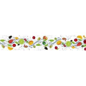 Gyümölcsök, konyhai matrica hátfal, 350 cm kép