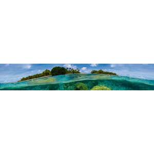Trópusi korallszigetek, konyhai matrica hátfal, 350 cm kép