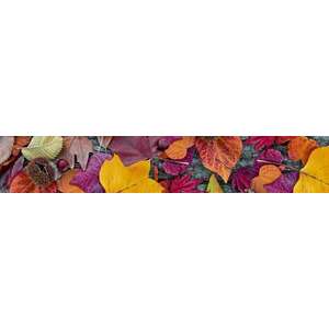 Őszi levelek, konyhai matrica hátfal, 350 cm kép