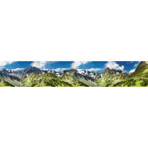 Havas hegyek, konyhai matrica hátfal, 350 cm kép